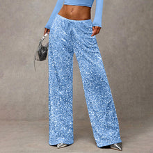 Natacha - Gerade Geschnittene Hose Mit Elastischem Bund – Hellblau