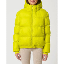 Unisex Winter Steppjacke dick gefüttert – Gelb
