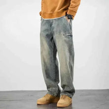 Stonewashed Jeans Herren – Wüstensand