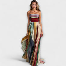 Flora | Buntes ärmelloses Kleid – Bunt