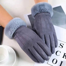 Touchscreen Handschuhe Damen – Grau