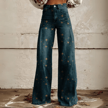 Mariola – Vintage Boho Hose – Dunkelblau