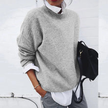 POMAR | WEICHER UND WARMER KASCHMIR-PULLOVER – Grau