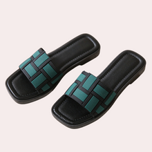 Dona - Bequeme Damen Sandalen Alltag – Grün