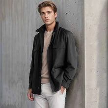 Übergangsjacke für Herren – Schwarz