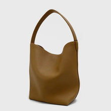 Große vegane Leder-Strandtasche – Braun, robust & stilvol – Braun