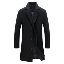 Vesty | Herren Herbst-Winter Mantel mit Stil – Schwarz