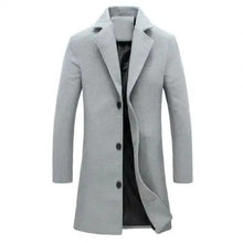 Vesty | Herren Herbst-Winter Mantel mit Stil – Hellgrau