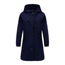 Leichte Regenjacke für Damen | Klassisch – Dunkelblau