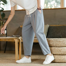 Xavier - Stilvolle & Luftige Freizeithose – Hellgrau