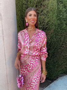 Trendiges Buntes Outfit - Josie – Rosa