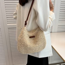 Fate - Leichte Gewebte Umhängetasche mit Stil – Beige