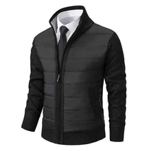 Warme Winterjacke Herren – Schwarz