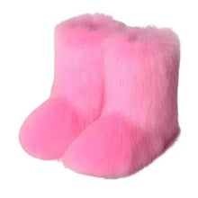 Warme Winterschuhe Damen – Rosa
