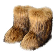 Warme Winterschuhe Damen – Gold
