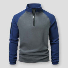 Warmer Pullover Herren – Blau