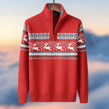 Weihnacht Strickpullover – Rot