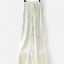 Birgit | Locker Geschnittene Loungehose für Damen – Weiß