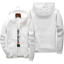 HARRY| Windbreaker-Jacke für Männer – Weiß