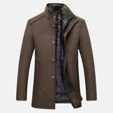 Wintermantel Herren Warm – Braun