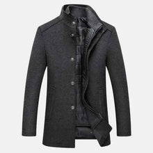 Wintermantel Herren Warm – Grau