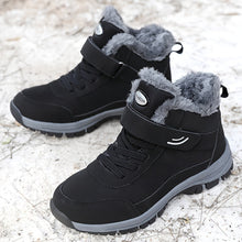 Winterstiefel Damen Gefüttert – Schwarz