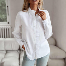 Belle™ | Elegante Polo-Bluse – Weiß (Fast ausverkauft)