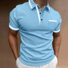 Elegantes Herren Polo Shirt für jeden Anlass – Blau