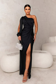 Yolina | Elegantes Cocktailkleid – Schwarz