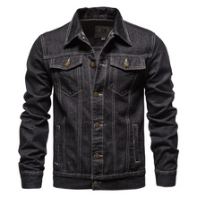 Brad | Klassische Jeansjacke – Schwarz